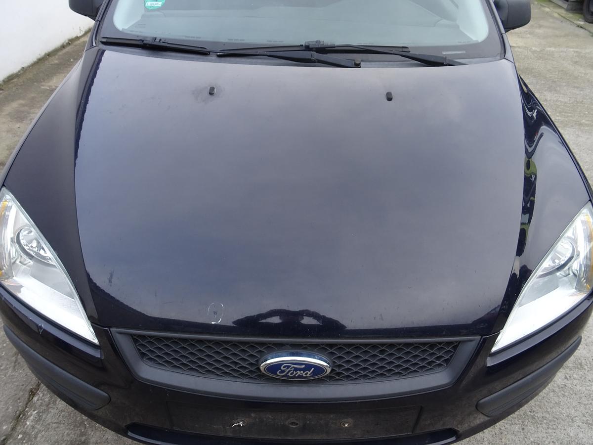 Ford Focus 2 original Motorhaube Marine-Blau